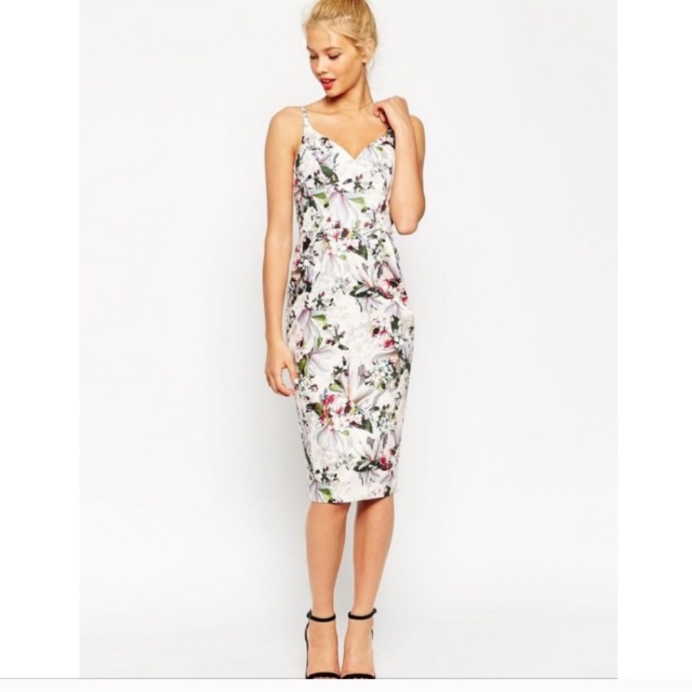 ASOS Floral Hitchcock Dress